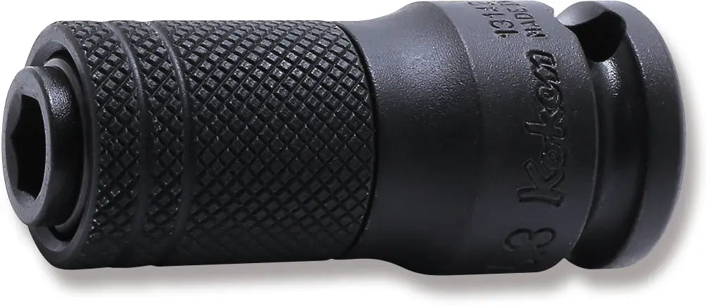 3/8 Sq. Dr. Bit Holder 1/4 Hex Length 45mm Locking Quick Release
