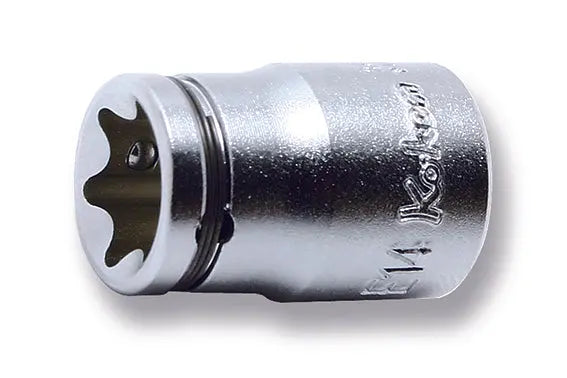 3/8 Sq. Dr. NUT GRIP® TORX® E16 Socket - Length 26mm - Ko-ken USA