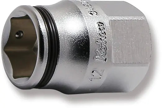 3/8 Sq. Dr. Socket 12mm Nut Grip Length 26mm Outer Hex 17mm - Ko
