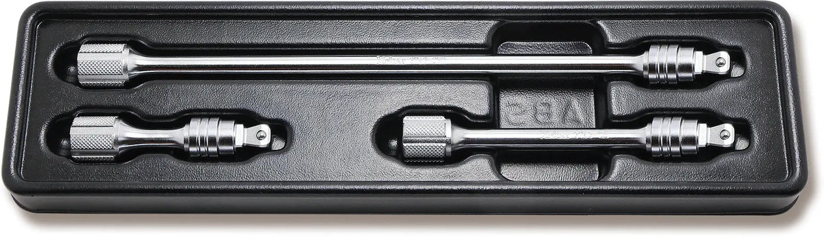 3/8 Sq. Dr. Locking Wobble-Fix Extension Bar 3 Piece Set - Ko-ken USA