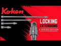 1/2 Sq. Dr. Locking Z-series Extension Bar, 250mm Length