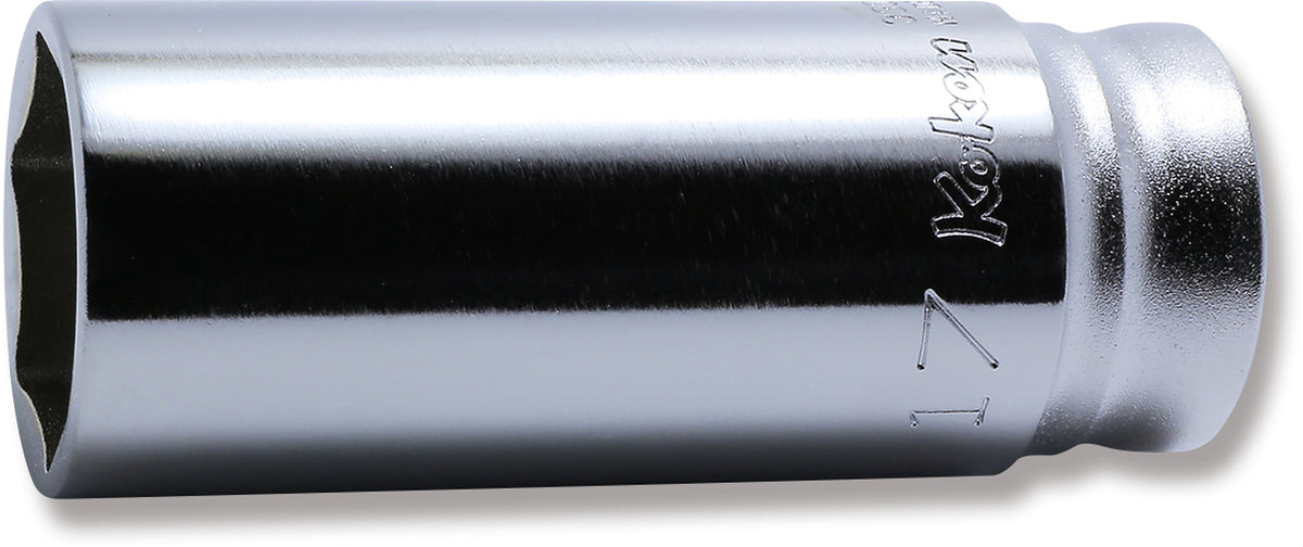 Special Modified Machine Order　kou※※※ 3/8 Sq. Dr. Z-series 6 point Metric Chrome Socket in 17mm – Ko-ken USA