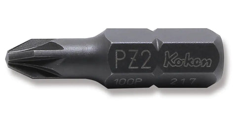 5/16 Hex Dr. Bit PZ2 Length 32mm - Ko-ken USA