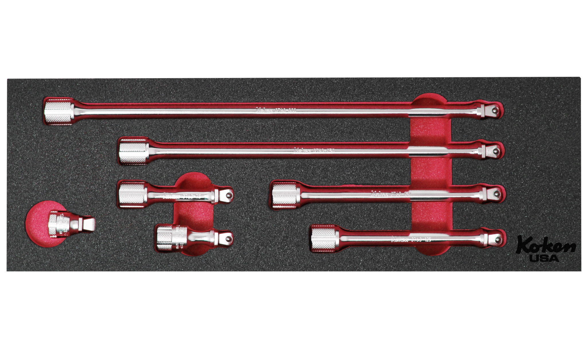 コーケン/Koken 3/4”（19mm） ソケットセット 18ヶ組 6201A コーケン⁄Koken 3⁄4\u201d（19mm） ソケットセット 15ヶ組 6268M