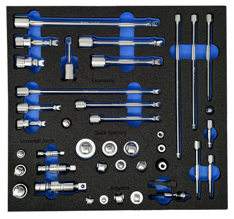 Wobble-Fix Extension Bars and Other Accessories in Foam - 37 Pieces Ko-ken USA