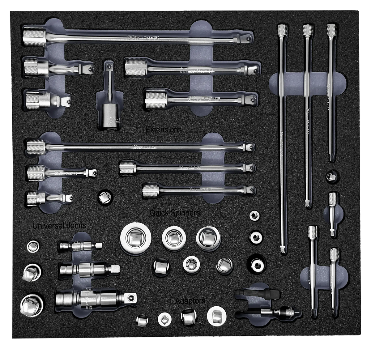Wobble-Fix Extension Bars and Other Accessories in Foam - 37