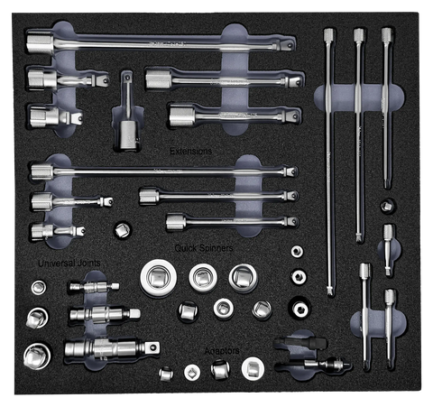 Wobble-Fix Extension Bars and Other Accessories in Foam - 37 Pieces Ko-ken USA