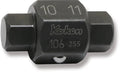 4-Point/6-Point Male Drain Plug Key Bits 10mm x 11mm Hex x Hex Length 32mm Ko-ken USA