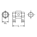 Bit  10mm x 11mm Hex x Hex Length 32mm