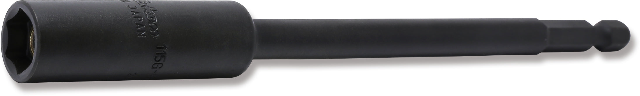 10mm 1/4 Hex Dr. Slide Magnet 6-Point Nut Setter, 150mm Length