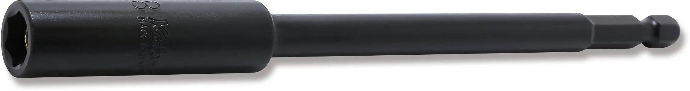 8mm 1/4 Hex Dr. Slide Magnet 6-Point Nut Setter, 150mm Length Ko-ken USA