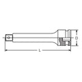 1/4 Sq. Dr. Extension Bar    Length 100mm Hole type