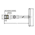 T-Handle Universal 6-Point Clip Type Spark Plug Socket 16mm