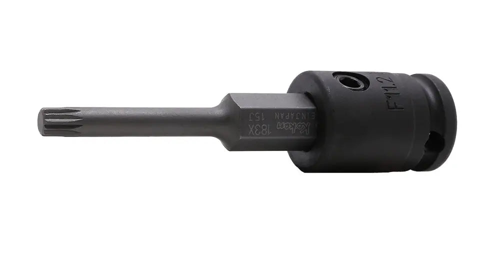3/8 Sq. Dr. Bit Socket XZN M6 Triple Square Length 92mm - Ko-ken USA