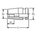 3/8 Sq. Dr. Impact TORXplus® 12EPL Low Profile Socket - Length 32mm