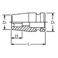 3/8 Sq. Dr. Impact TORX® E11 Socket - Length 32mm