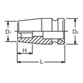 3/8 Sq. Dr. Impact TORX® E16 Socket - Length 32mm