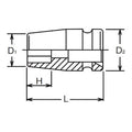 3/8 Sq. Dr. Socket  1/2 6 point Length 32mm Self-Tapping screw