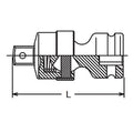 3/8 Sq. Dr. Universal Joint  3/8 Square Length 56mm Ball type