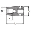 1/2 Sq. Dr. Stud Bolt Setter  M10 X 1.25  Length 49mm