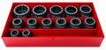 1/2 Sq. Dr. 13 Piece Impact 12-Point Socket Set  10-27mm Ko-ken USA