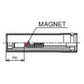 1/2 Sq. Dr. Socket with Plastic Protector  13mm Slide Magnet Length 80mm  Turnable POM cover