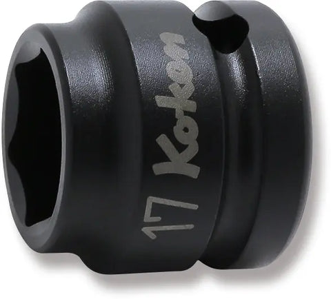Maです。 1/2 Sq. Dr. Thin Wall 6-Point Impact Metric Socket 17mm - Ko-ken USA
