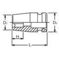 1/2 Sq. Dr. Impact TORX® E11 Socket - Length 38mm