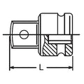 1/2 Sq. Dr. Adaptor  3/4 Square Length 44mm Hole type