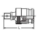 1/2 Sq. Dr. Universal Joint  1/2 Square Length 65mm Hole type