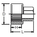 Socket  10mm 12 point Length 17mm For 154K