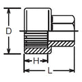 Socket  14mm 12 point Length 21mm For 154K