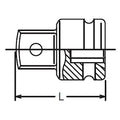 5/8 Sq. Dr. Adaptor  3/4 Square Length 48mm Hole type