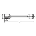 3/4 Sq. Dr. Torsion Bar  33mm x 600Nm  Length 280mm