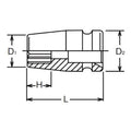 3/4 Sq. Dr. Socket  1.1/16 12 point Length 50mm