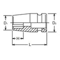 3/4 Sq. Dr. Socket  16mm Surface Drive Length 50mm