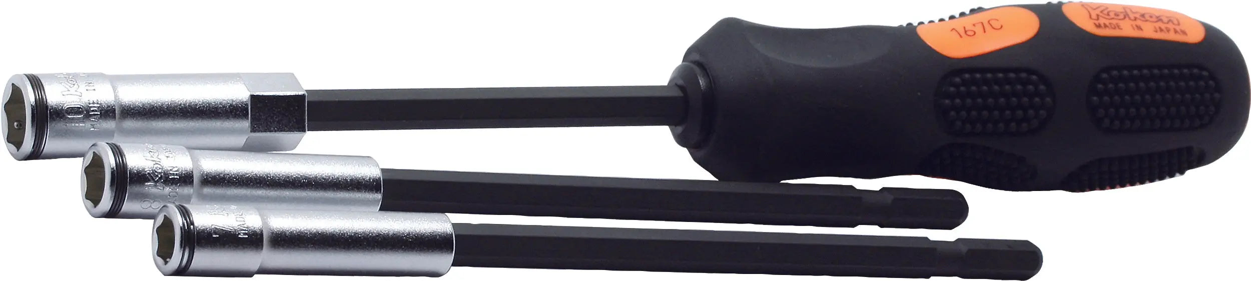 Socket Driver Set 7-10mm Nut Grip 3 pieces – Ko-ken USA