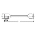 1 Sq. Dr. Torsion Bar  27mm x 350Nm  Length 300mm