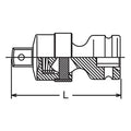 2.1/2 Sq. Dr. Universal Joint    Length 303mm Hole type