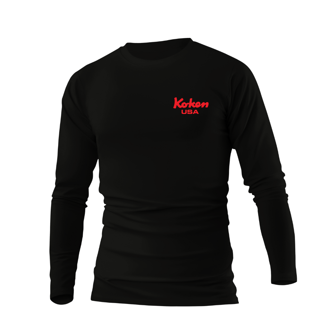 Ko-ken USA Long Sleeve Graphic Shirt - Fruit of the Loom Long Sleeve 1