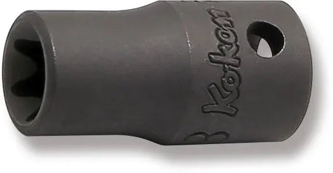 1/4 Sq. Dr. TORX® E8 Socket - Length 22mm - Ko-ken USA