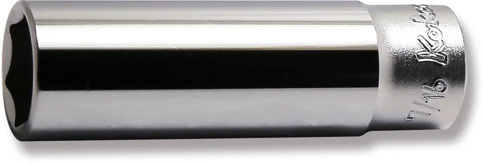 Kenkenページ 1/4 Sq. Dr. Socket 7/16 6 point Length 50mm - Ko-ken USA