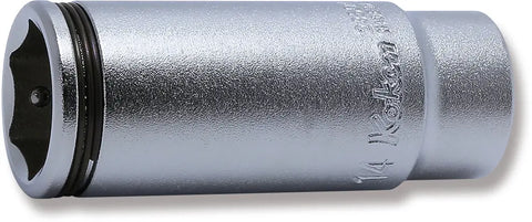 1/4 Sq. Dr. Deep NUT GRIP® Socket 14mm - Ko-ken USA
