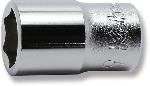 1/4 Sq. Dr. 6 point chrome Metric Socket 9mm - Ko-ken USA