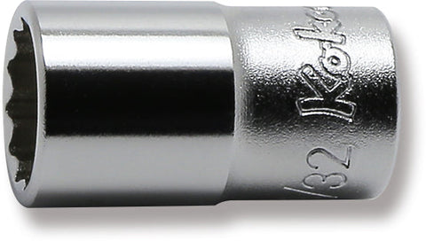 rika　0331 1/4 Sq. Dr. 12 point chrome SAE Socket 11/32 – Ko-ken USA