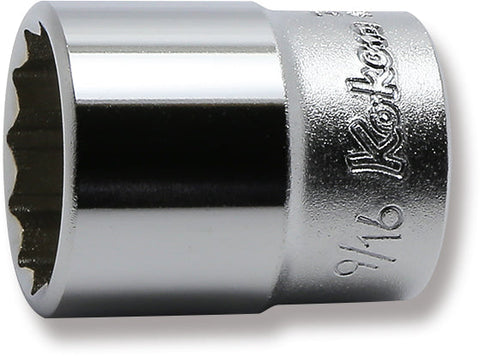 GOD_koutan.99 1/4 Sq. Dr. 12 point NUT GRIP® Socket Set 7/32 - 9/16 - 9