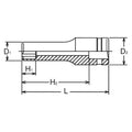 1/2 Sq. Dr. Socket  10mm Surface Length 77mm