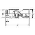 1/4 Sq. Dr Universal NUT GRIP® Socket - 11mm