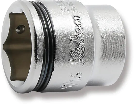Special 1/4 Sq. Dr. Short NUT GRIP® Socket - 9/16 - Ko-ken USA