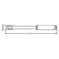 1/4 Sq. Dr. Hinge Handle    Length 130mm  Plastic Handle